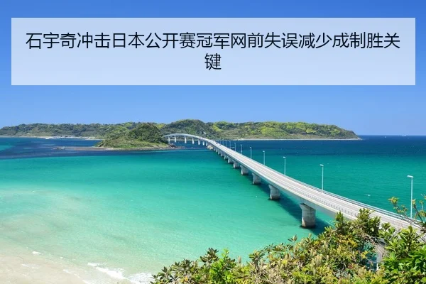 石宇奇冲击日本公开赛冠军网前失误减少成制胜关键
